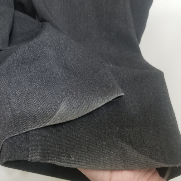 Sleek gray Apt 9 dress pants- EUC except discolored cuffs - Picture 10 of 12